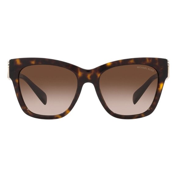 New MICHAEL KORS Empire Square Havana Butterfly MK2182U 300613 Sunglasses Women - Picture 2 of 4